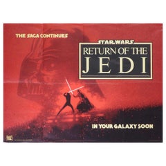 Return Of The Jedi, Unframed Poster, 1983