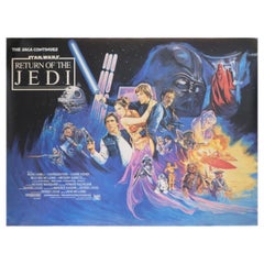 Vintage Return Of The Jedi, Unframed Poster, 1983