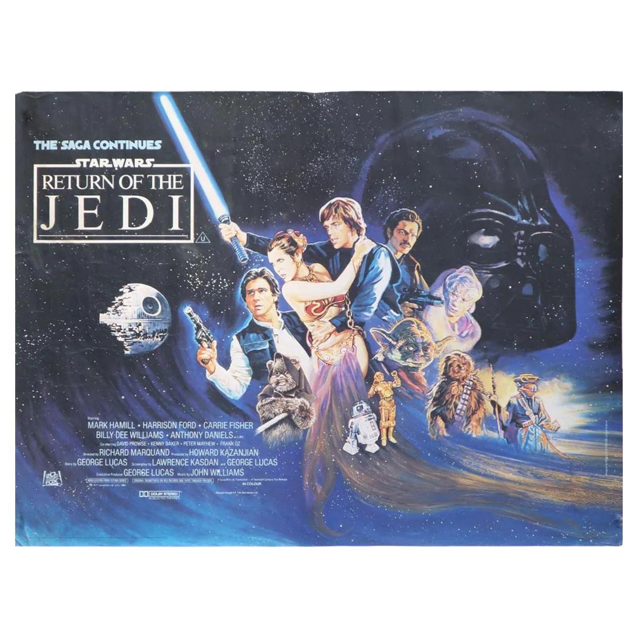 Return of the Jedi, Unframed Poster, 1983 For Sale
