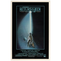'Return of the Jedi' Original Vintage Movie Poster, American, 1983