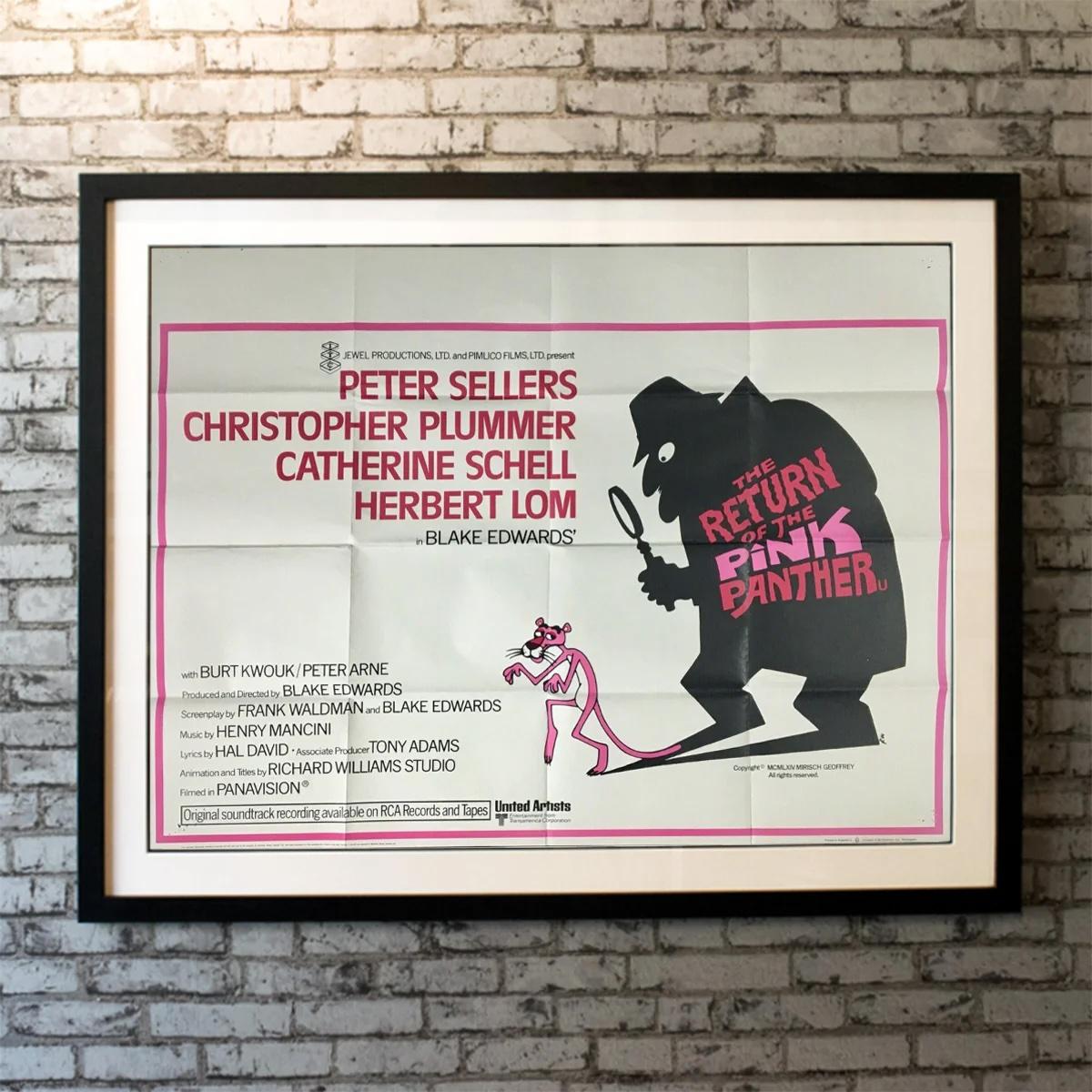 Fin du 20e siècle Retour de la panthère rose, The (1975) en vente