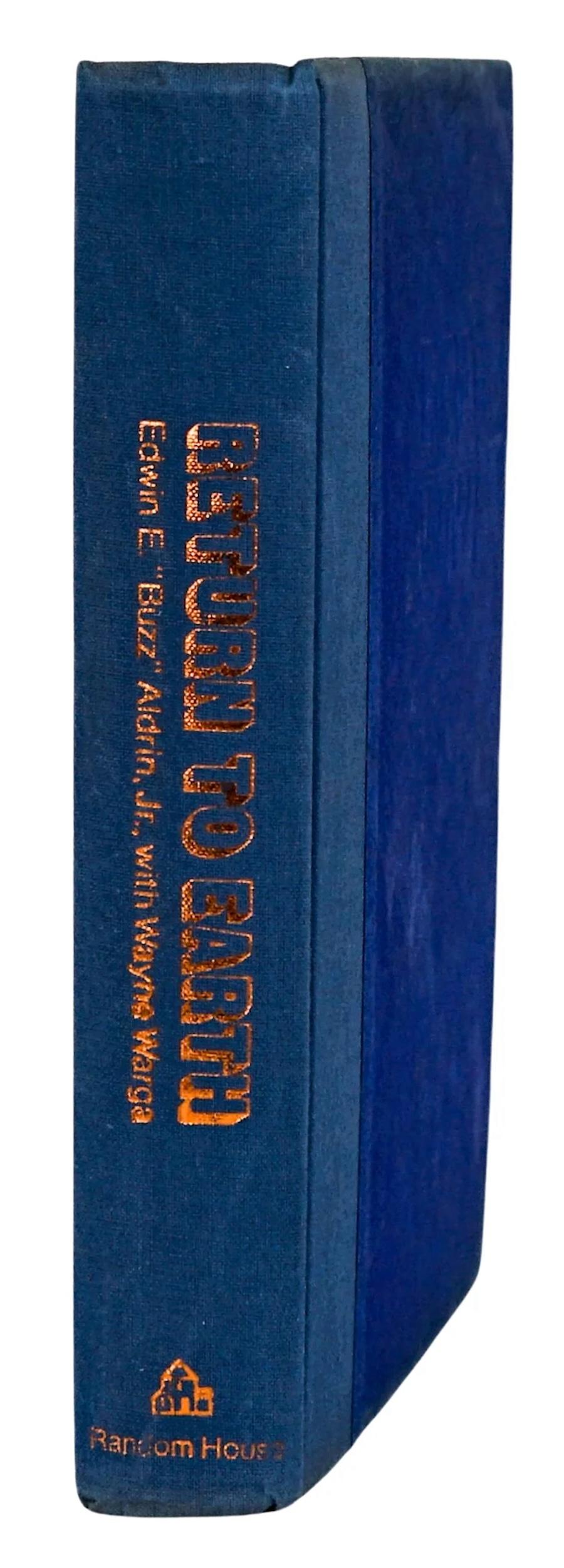 Return to Earth, signé et inscrit par Edwin « Buzz » Aldrin, première édition, 1973 en vente 2