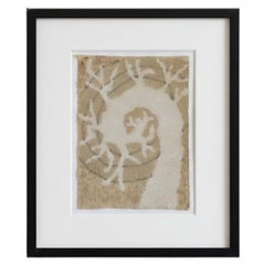 RITORNO ALLE RADICI (6) - Arte botanica tinta in pianta su tela di cotone