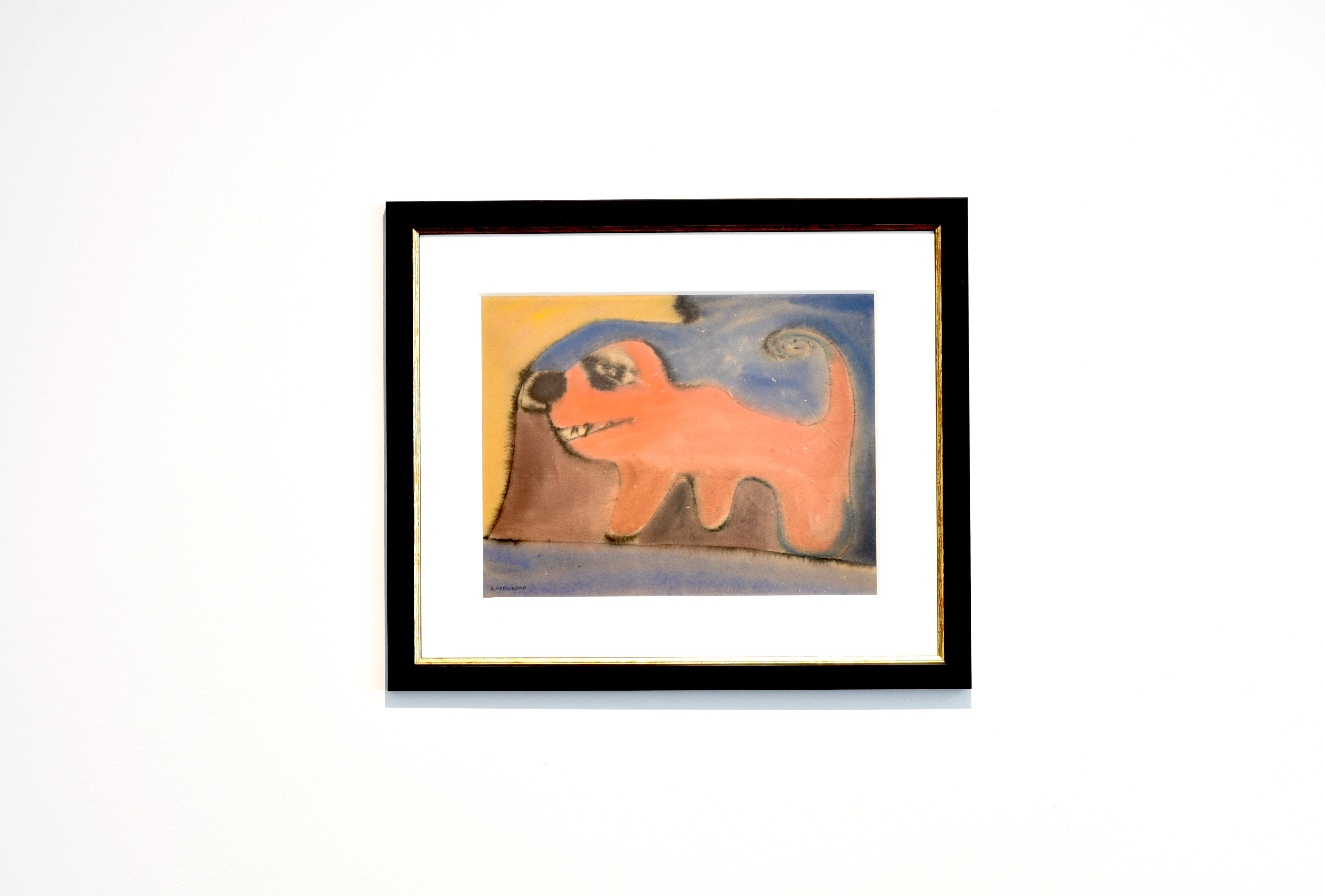 Sans titre, Reuben Mednikoff (1906-1972), artiste britannique surréaliste, 1946 en vente 1