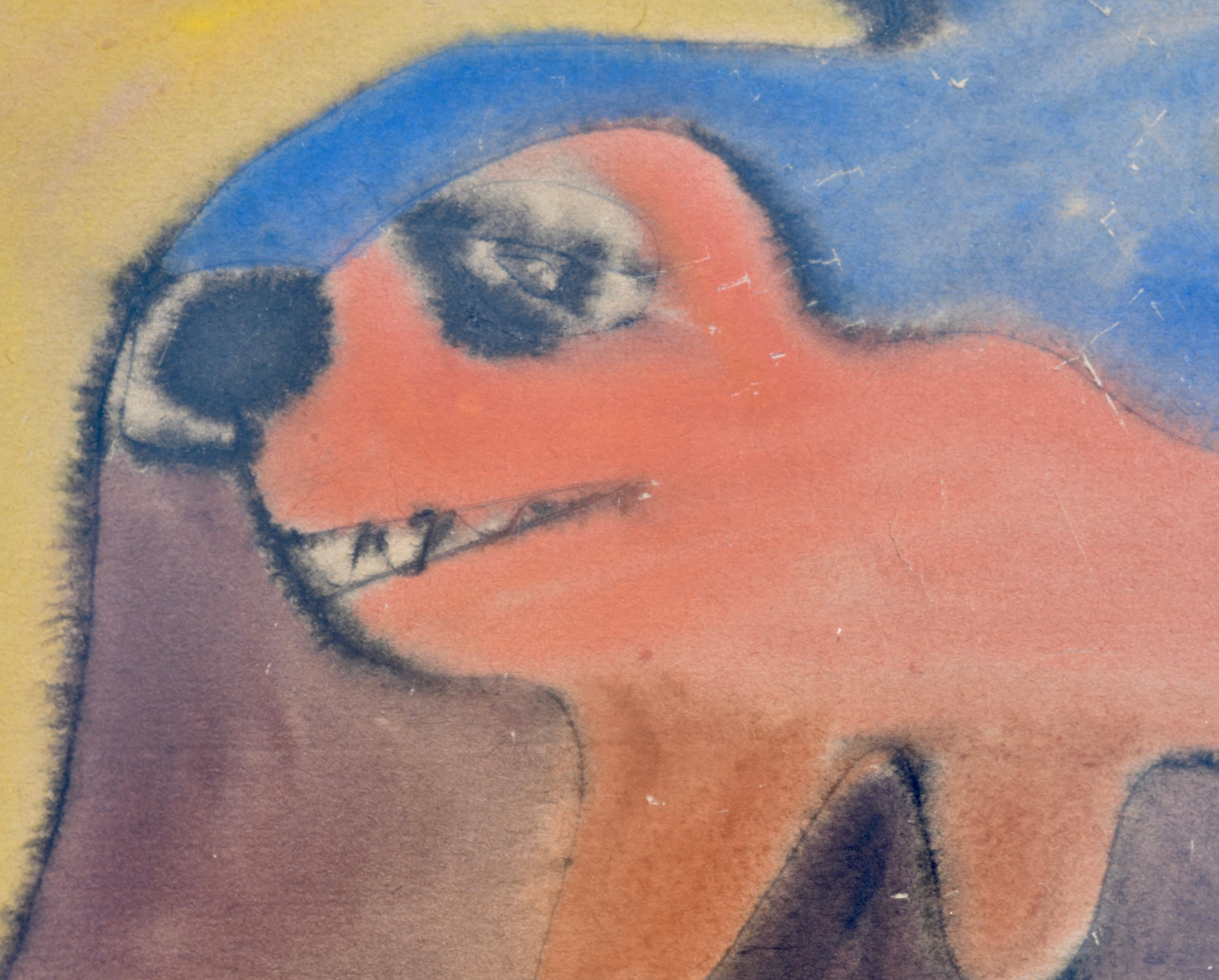 Sans titre, Reuben Mednikoff (1906-1972), artiste britannique surréaliste, 1946 en vente 2