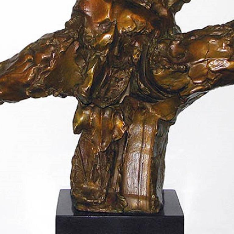 Goddess with the Golden Thighs, maquette - Sculpture by Reuben Nakian
