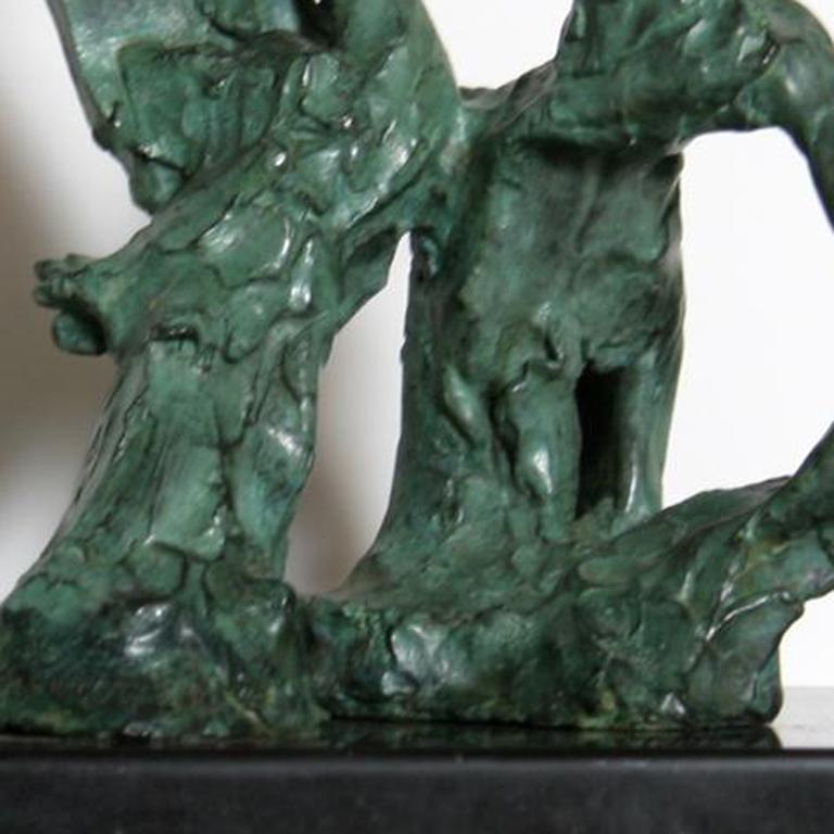Leda and the Swan, Bronze Sculpture by Reuben Nakian 3