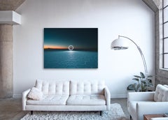 Aeroglifo XT1876 - foto de gran formato de pintura de luz en paisaje nocturno