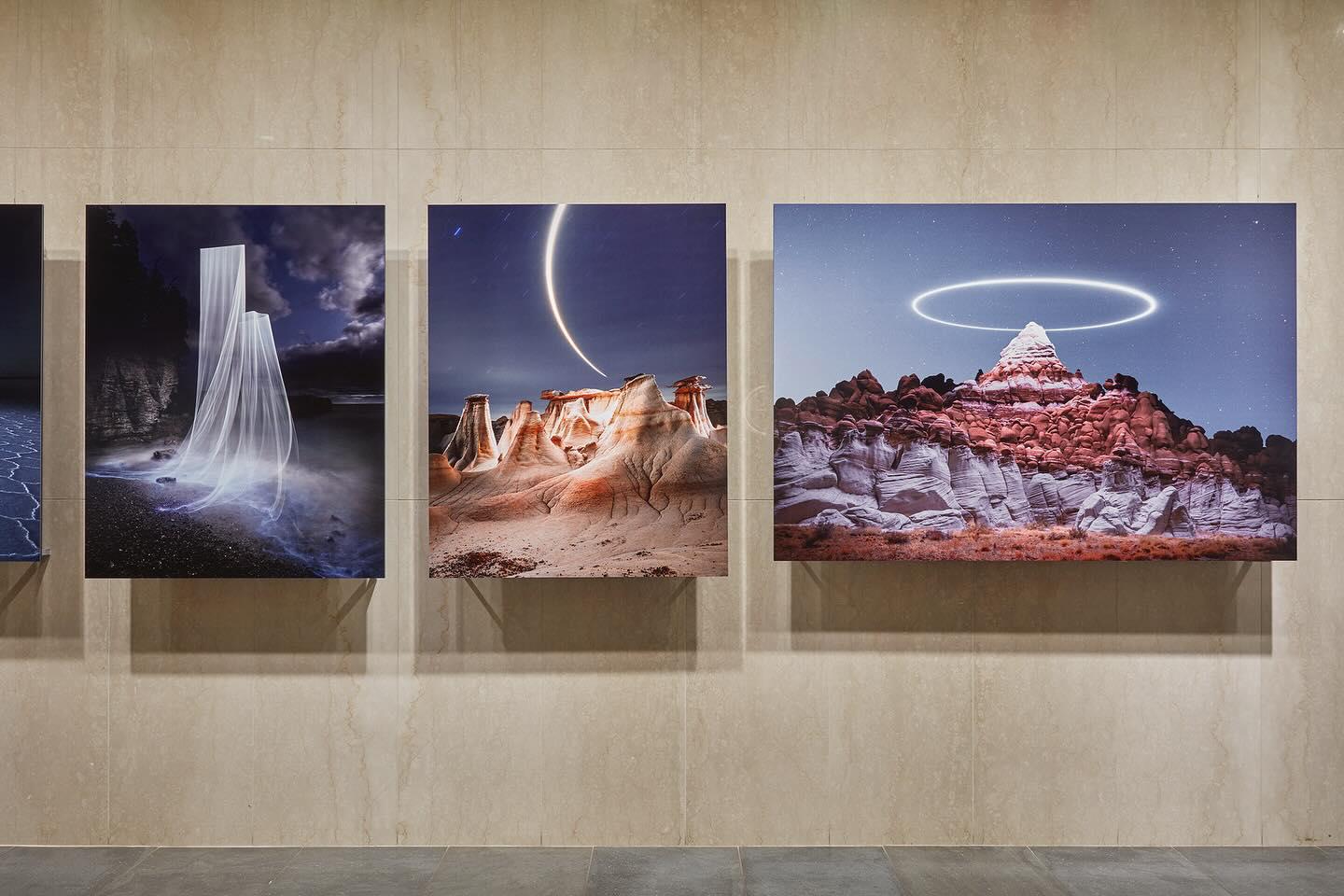 Lux Noctis LN3754 - large format photograph of illuminated nocturnal landscape For Sale 1