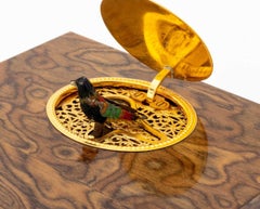 Reuge Music No. 198 Ash Singing Bird Box