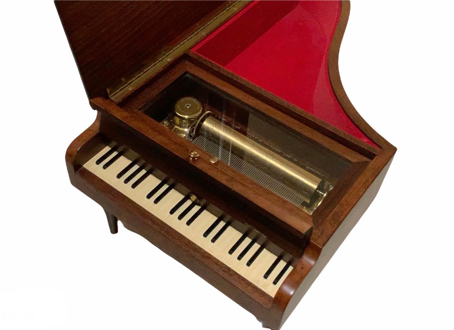 Reuge Sainte-Croix Sorrento Grand Piano Musical Jewelry Box 1