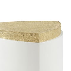 Reuleaux Hollywood Regency Accent Table