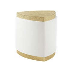 Reuleaux Hollywood Regency Accent Table