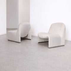 Reupholsted Alky Chairs by Giancarlo Piretti for Anonima Castelli, 1970s