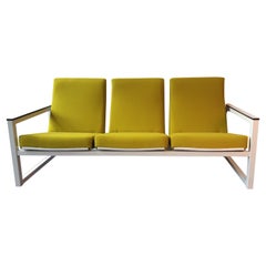 Vintage Reupholstered 3-Seater Sofa by Tjerk Reijenga and Friso Kramer for Pilastro