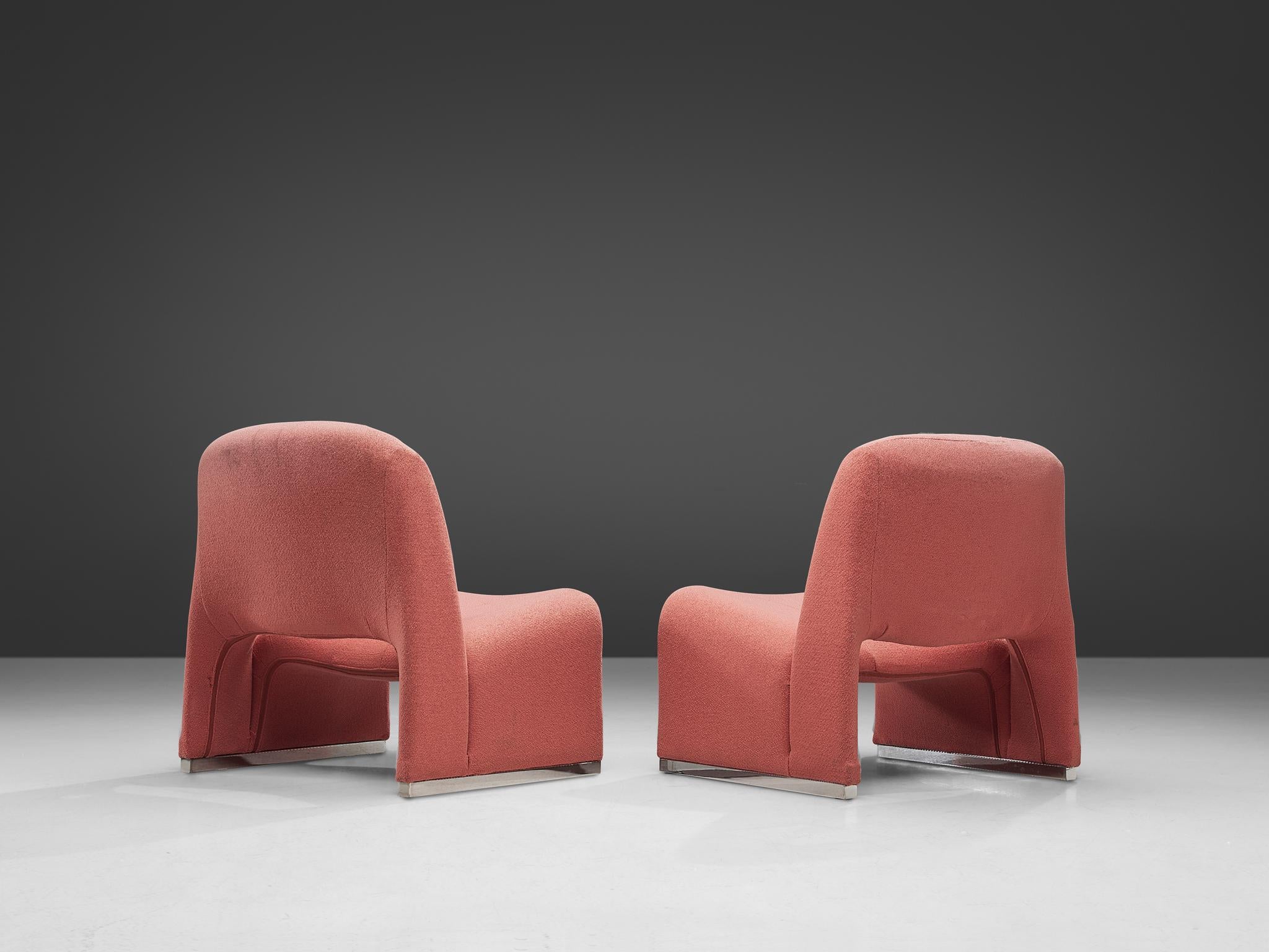 Mid-Century Modern ‘Alky’ Lounge Chairs in the Style of Giancarlo Piretti
