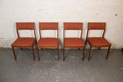 Reupholstered Danish Chairs by Johannes Andersen for Uldum