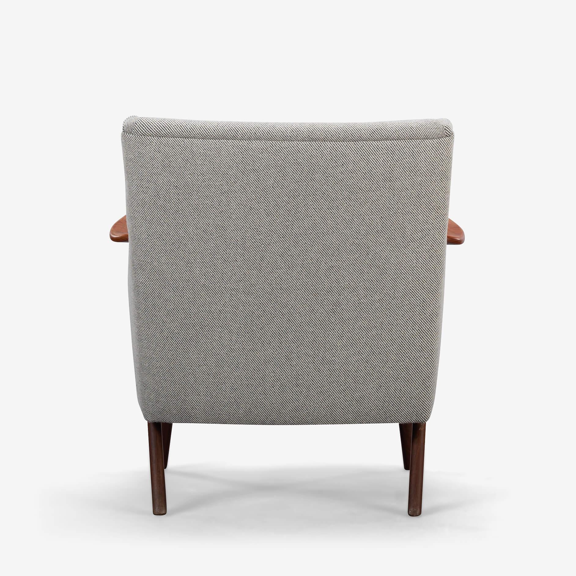 Neu gepolsterter dänischer Easy Chair von Johannes Andersen für CFC Silkeborg, 1960er Jahre (Dänisch) im Angebot