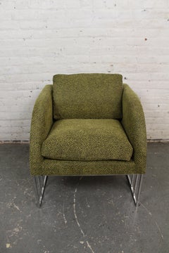 Neu gepolsterter Clubsessel im Deko-Revival-Stil von George Mergenov für Weiman