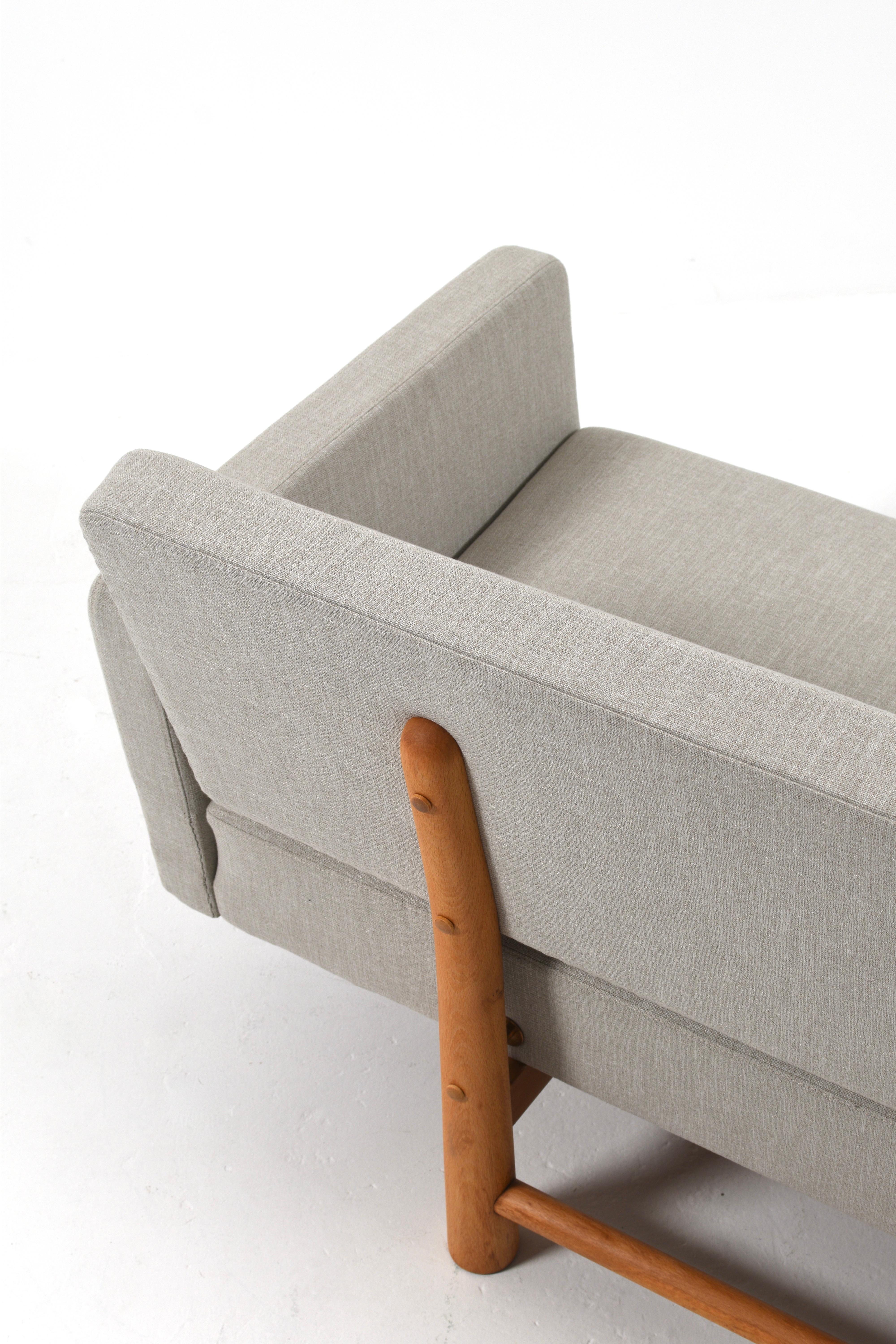 Reupholstered Edward Wormley “New York” Sofa for Dunbar, DUX, Mid-Century Modern For Sale 9