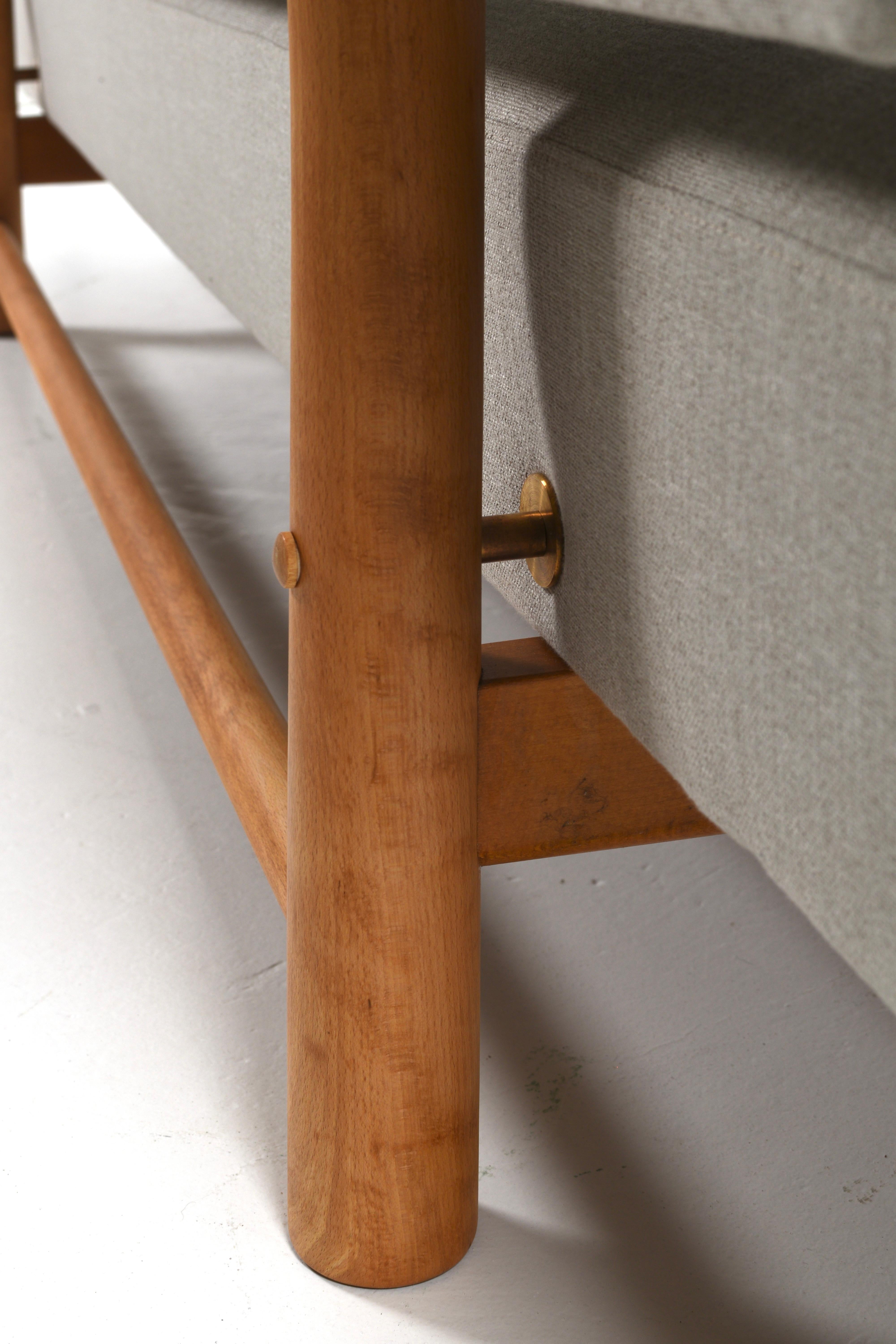 Reupholstered Edward Wormley “New York” Sofa for Dunbar, DUX, Mid-Century Modern For Sale 3