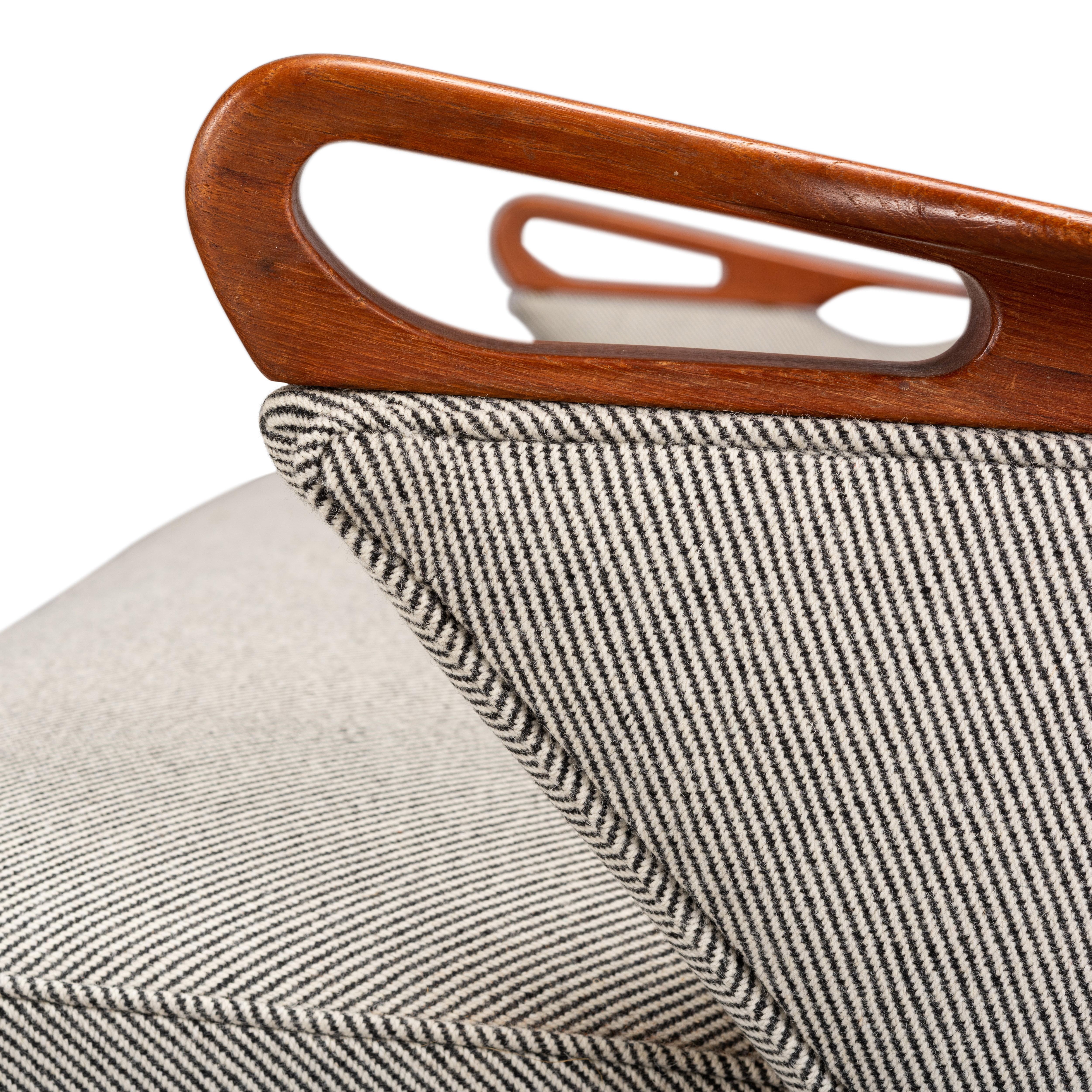 Reupholstered Ecru 2-Seat Sofa No. Cfb52 by Christen Findahl Brodersen, 1950 7
