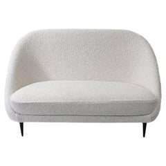 Reupholstered in Bouclé Theo Ruth “115” Sofa for Artifort, 1950s