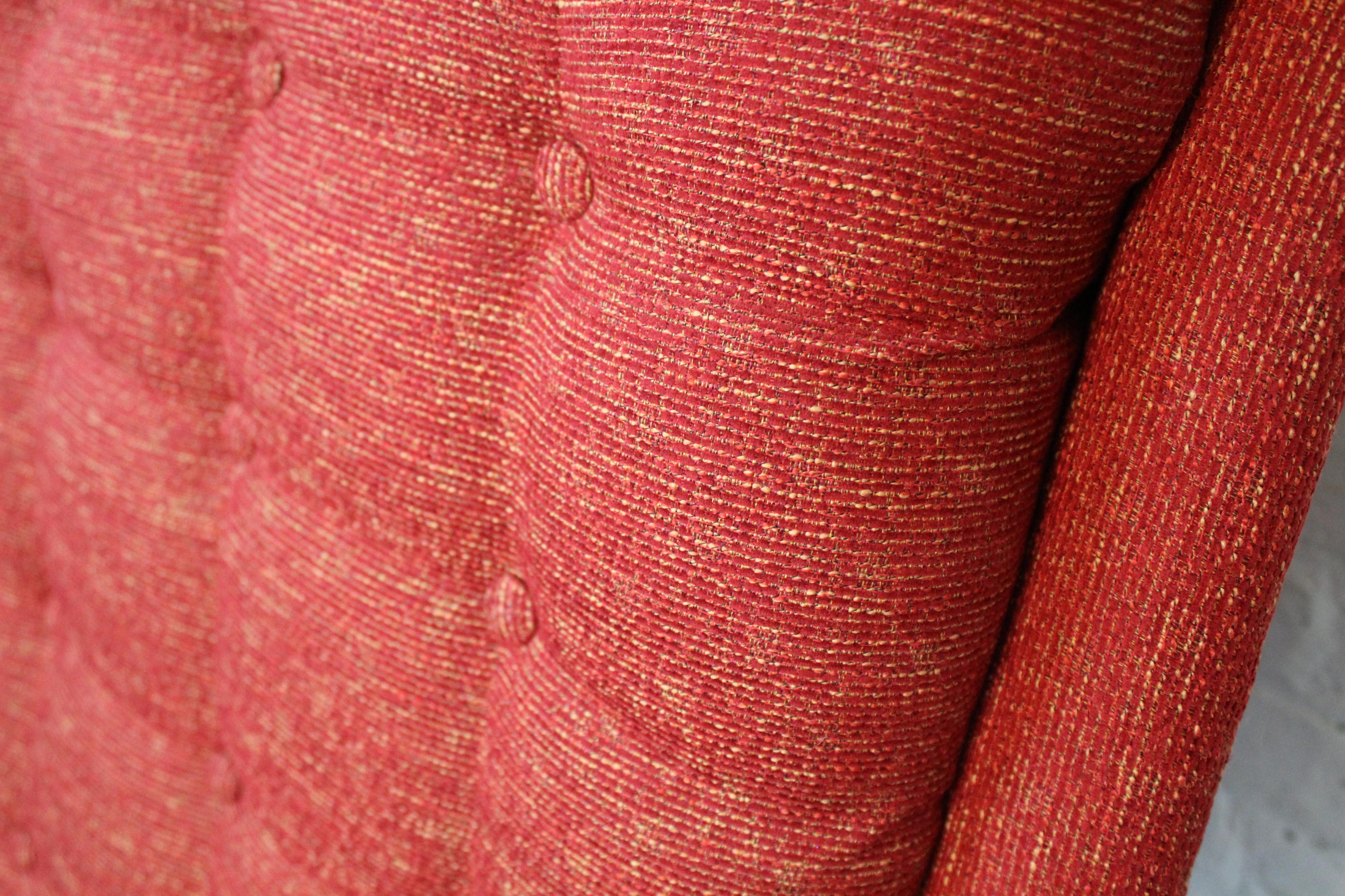 Fabric Reupholstered Kroehler 