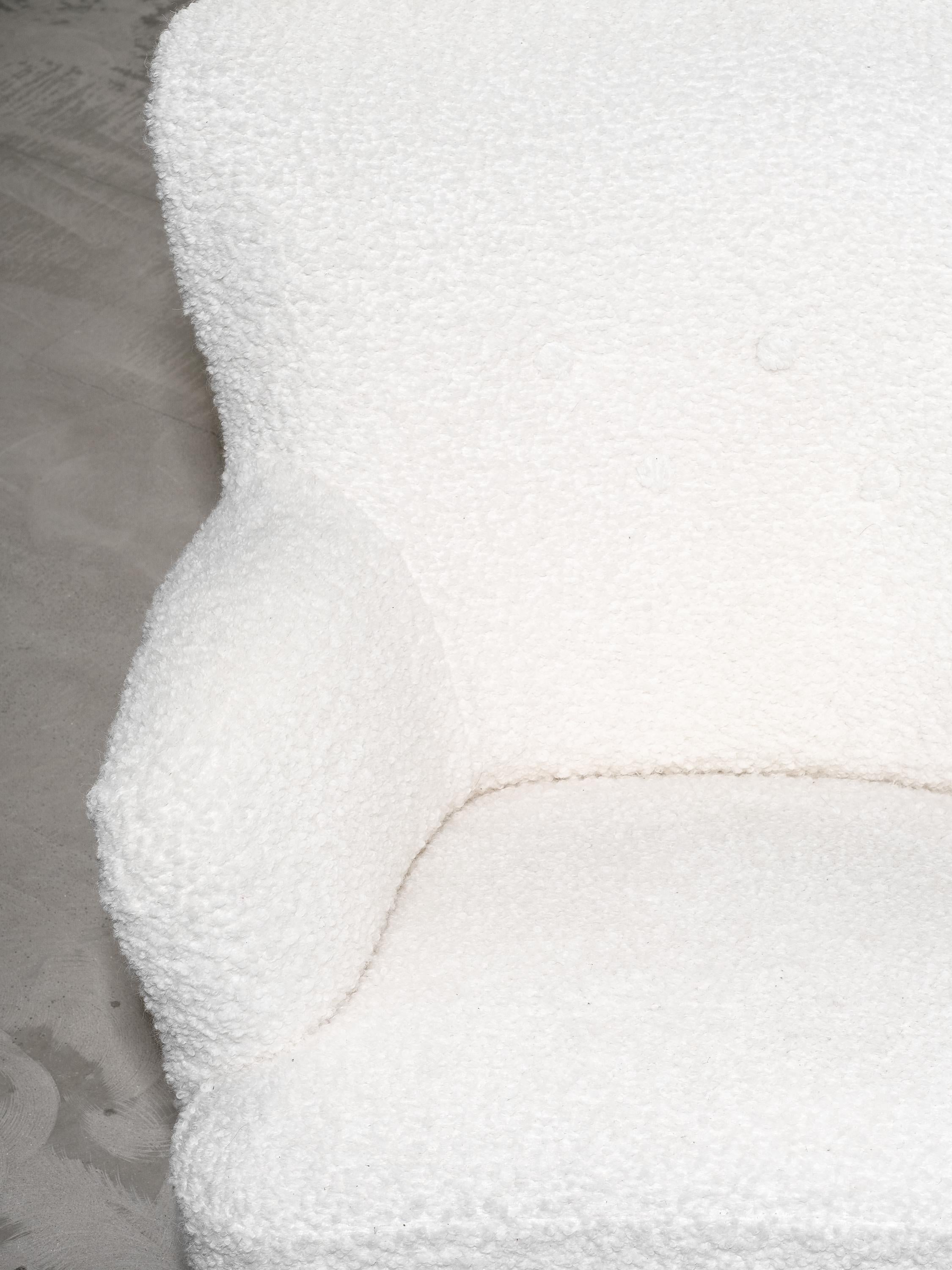 Sillón 'Laila' retapizado de Ilmari Lappalainen para Asko, Finlandia, años 50 en venta 4
