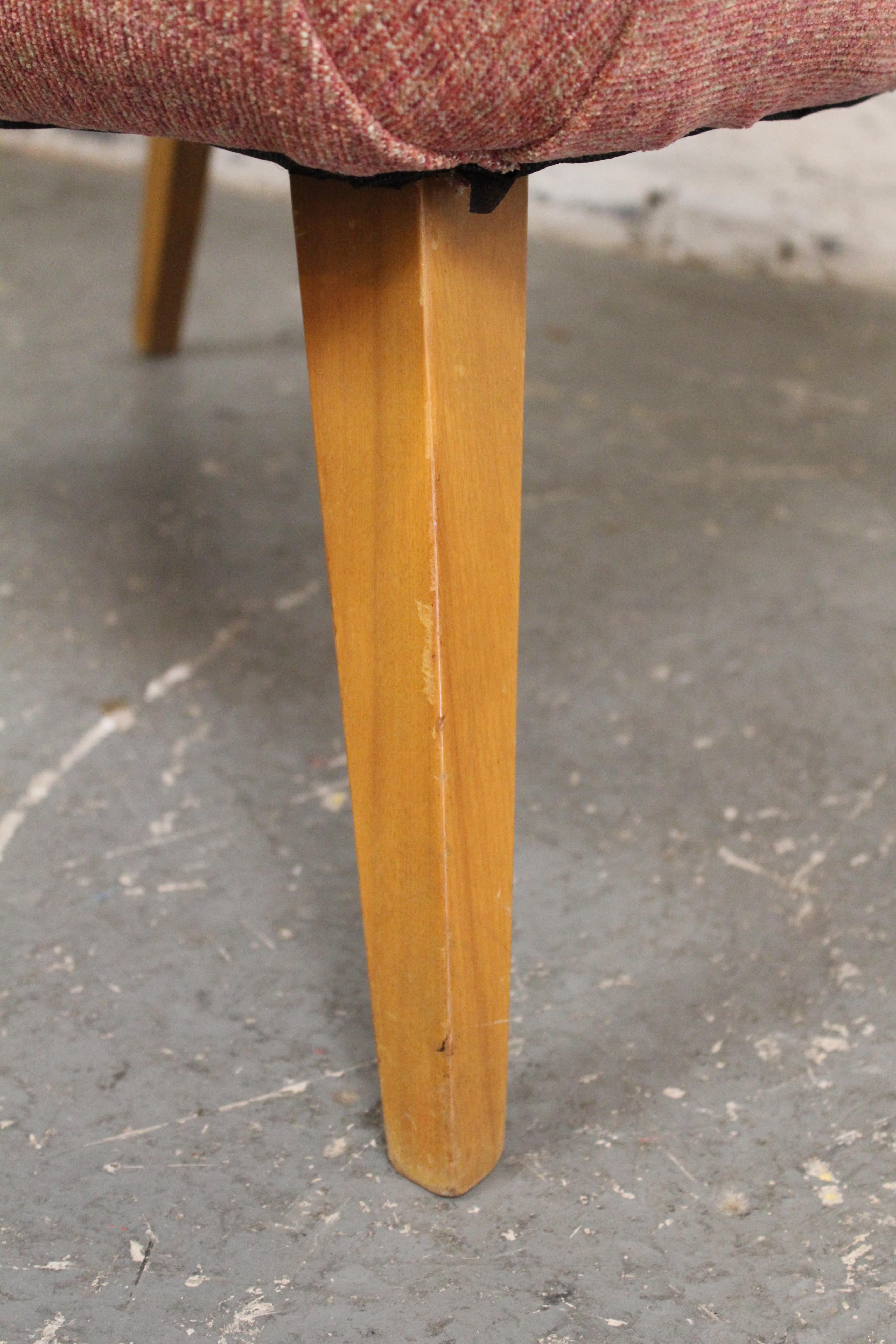 Reupholstered Mid-Century Heywood Wakefield 