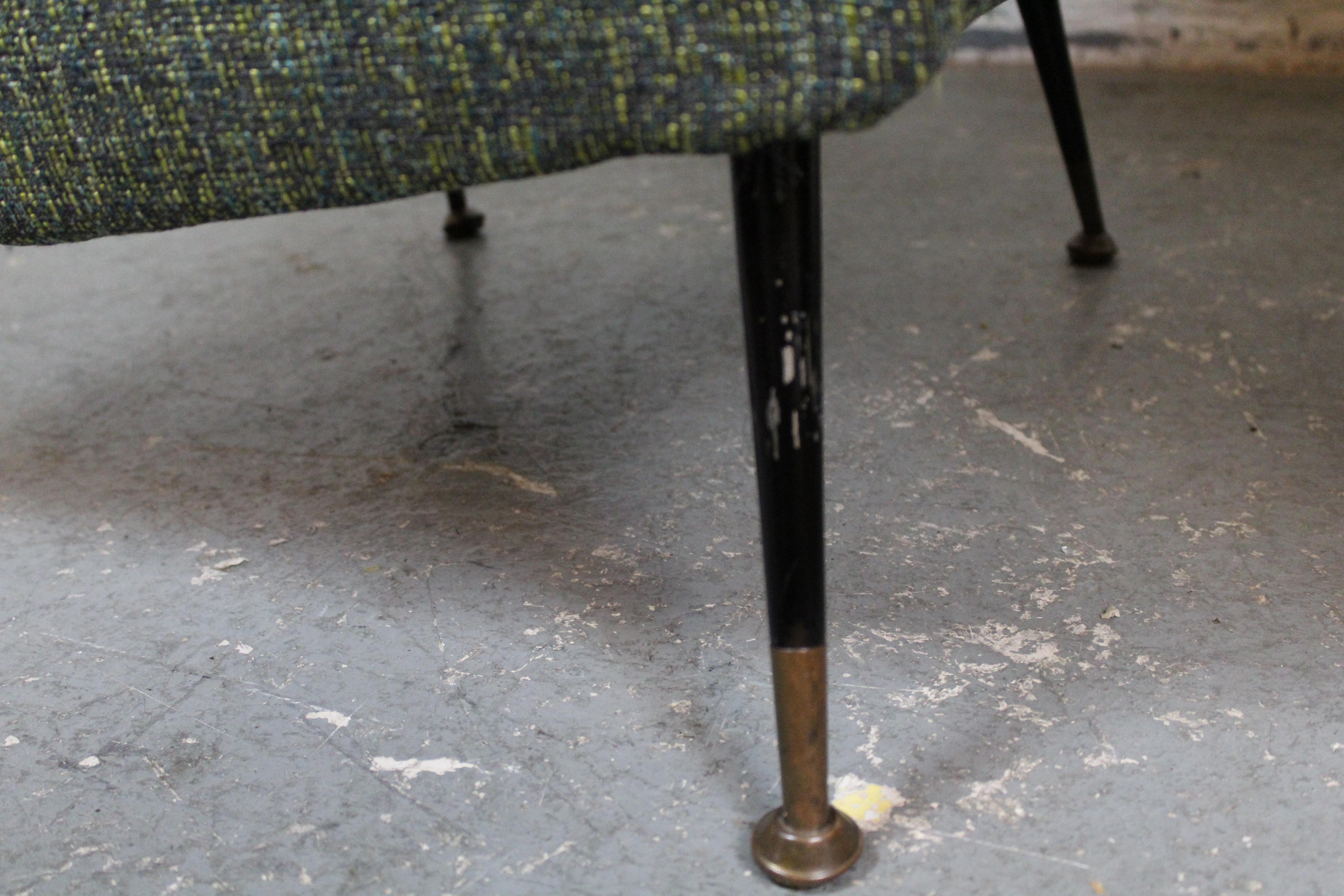 Reupholstered Mid-Century Italian Lounge Chairs by La Permanente Mobli For Sale 7