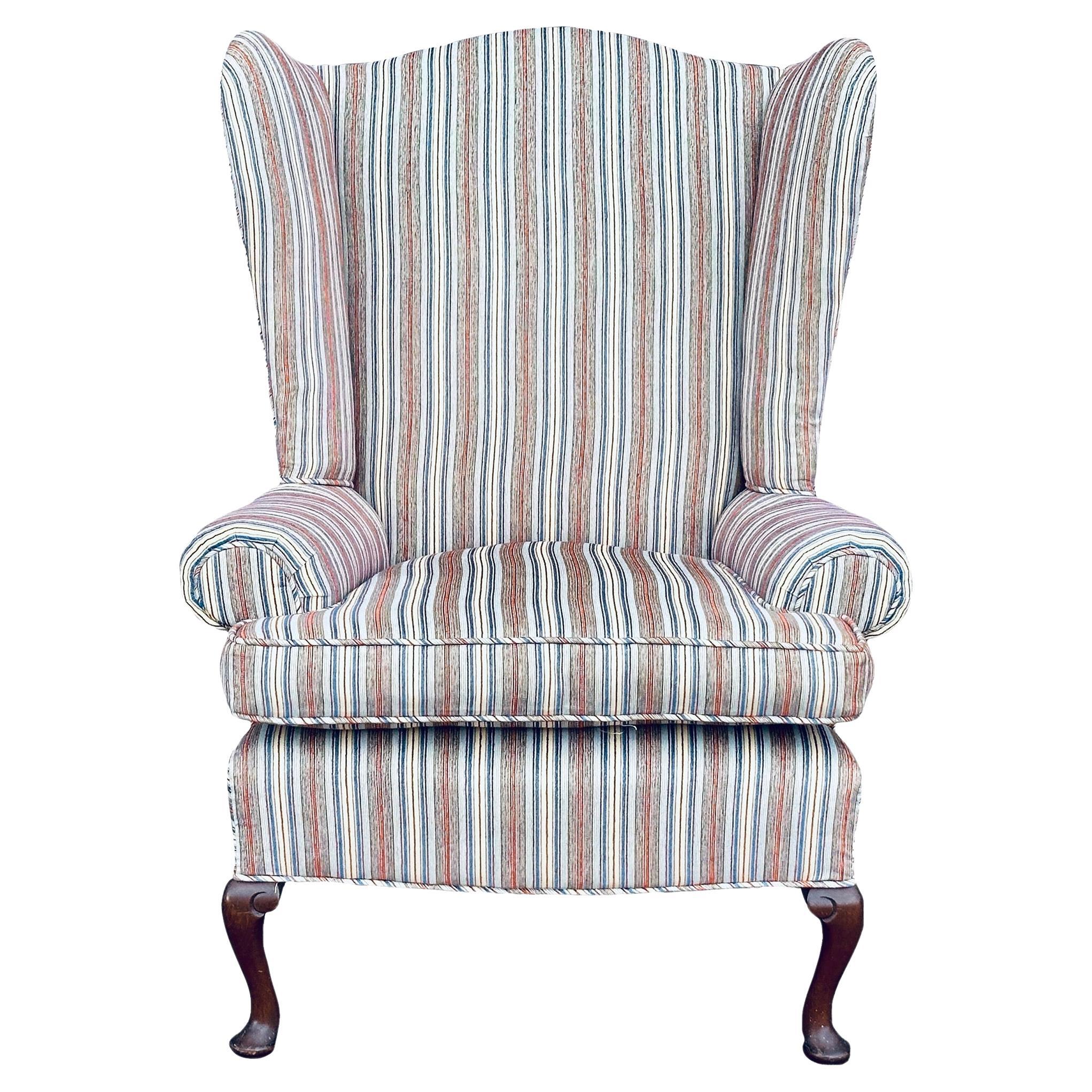 Second hand wing back chairs for sale hotsell