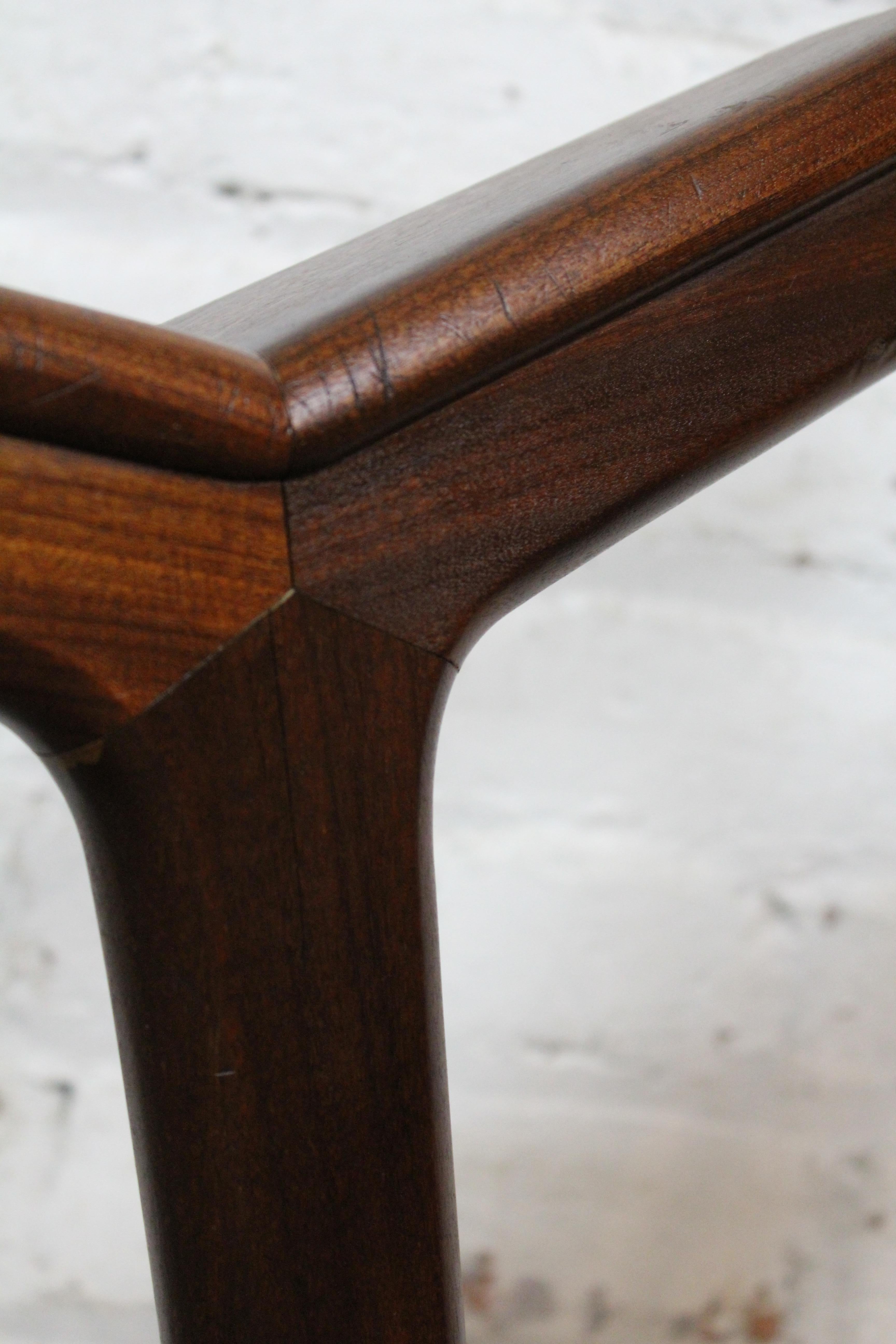 Reupholstered Walnut Sofa by H. Brockmann Petersen for Randers For Sale 10