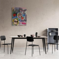 Reut Harel: Dream - Giclee print on canvas. 39.3/31.5”