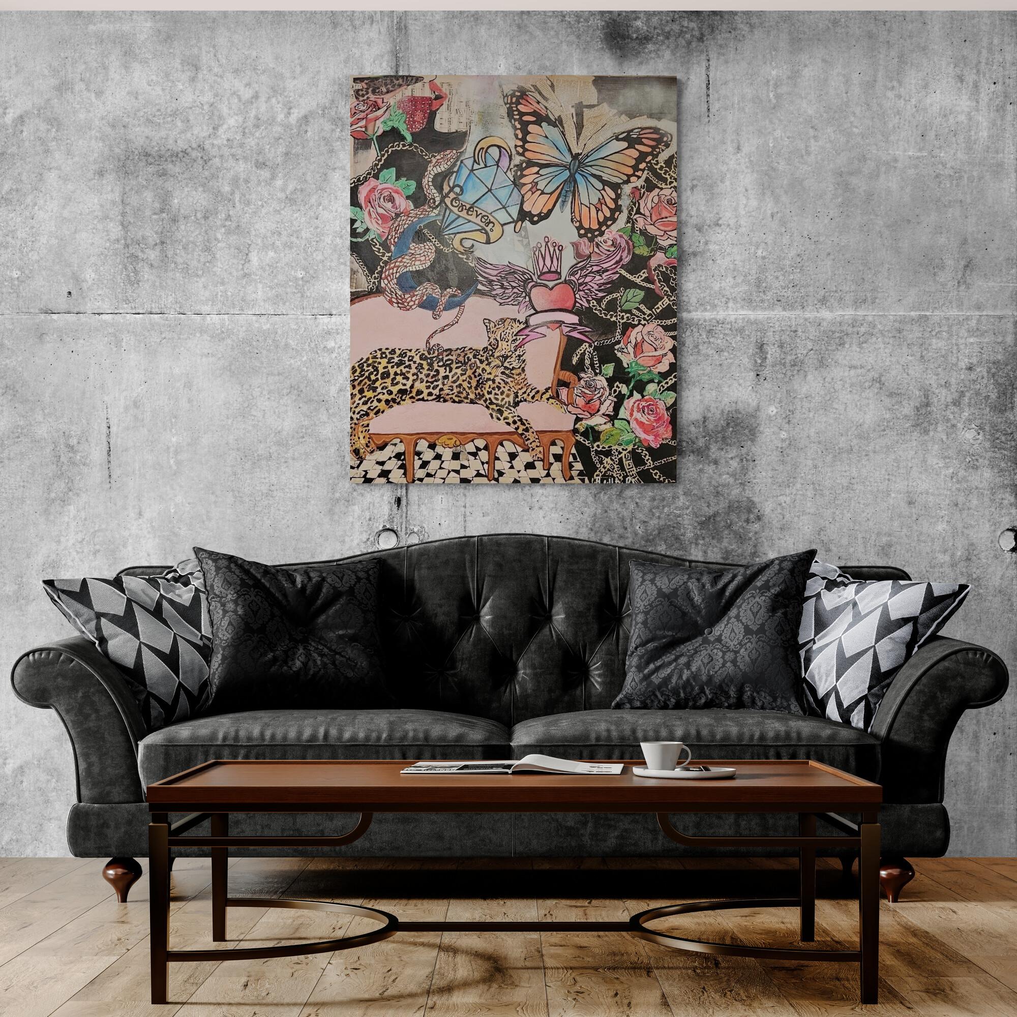 Reut Harel: Forever - Impresión Giclée sobre lienzo. 39.3/31.5