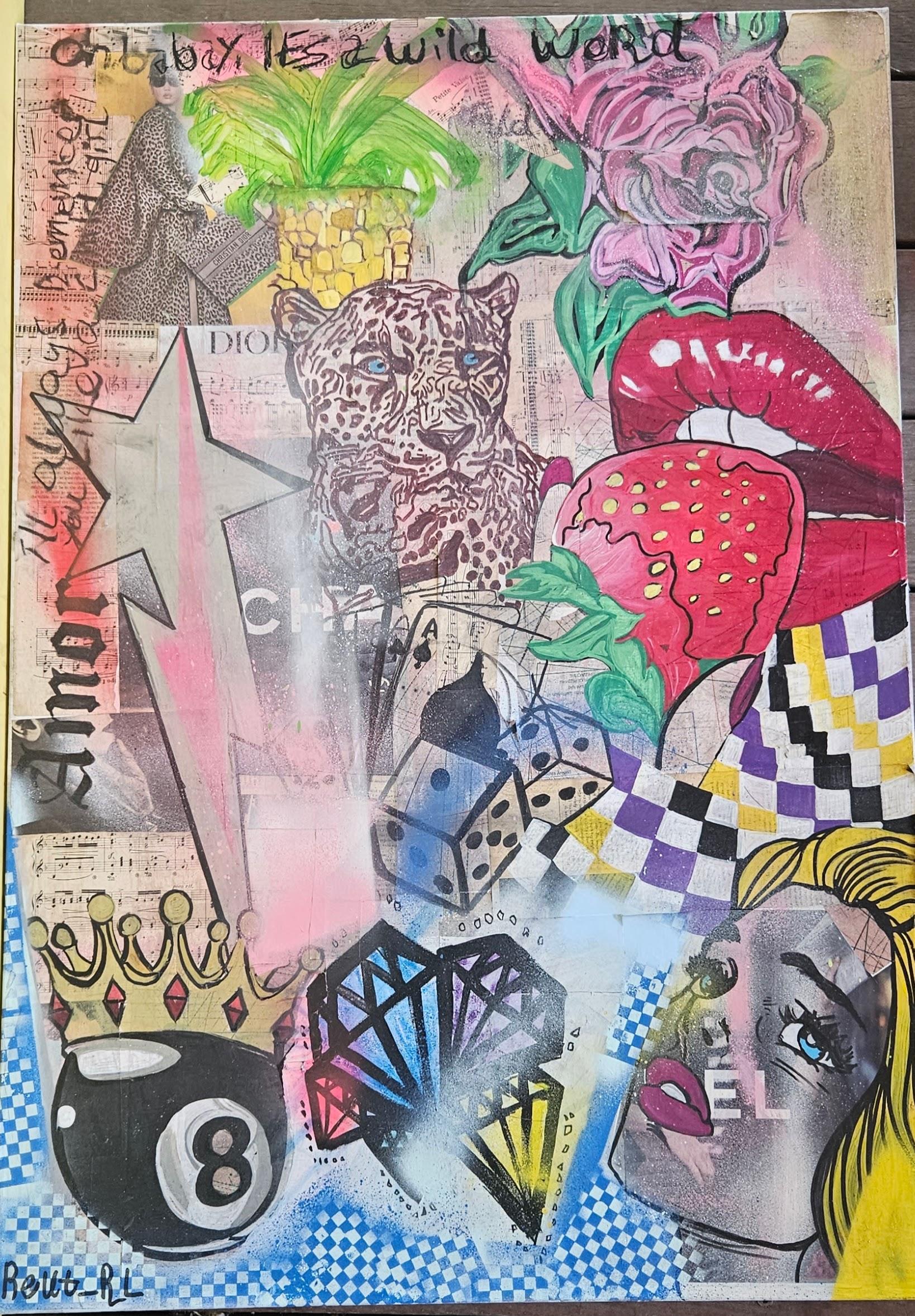Reut Harel es una artista de Pop Art que trabaja en Tel Aviv y crea un arte colorista, optimista y vibrante que combina elementos detallados y emociones. Sus obras se caracterizan por una tendencia a repetir e imitar las imágenes estereotipadas de