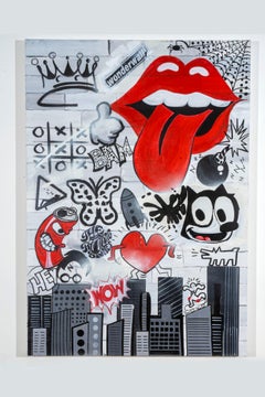 Reut Harel: Wonderwall  - Impresión giclée sobre lienzo. 39.3/27.5"
