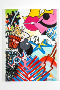 Reut Harel: WOW  - Stampa giclée su tela. 19.7/27.5"