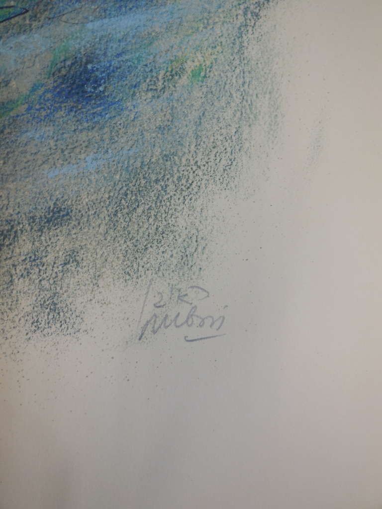 Bible Lithograph, Jacob, Israel - Gray Figurative Print by Reuven Rubin