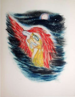 Biblische Bibellithographie, König David