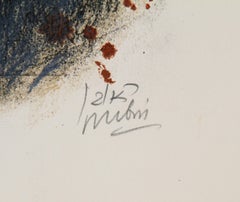 I from Visions of the Bible, Modern Lithograph by Reuven Rubin