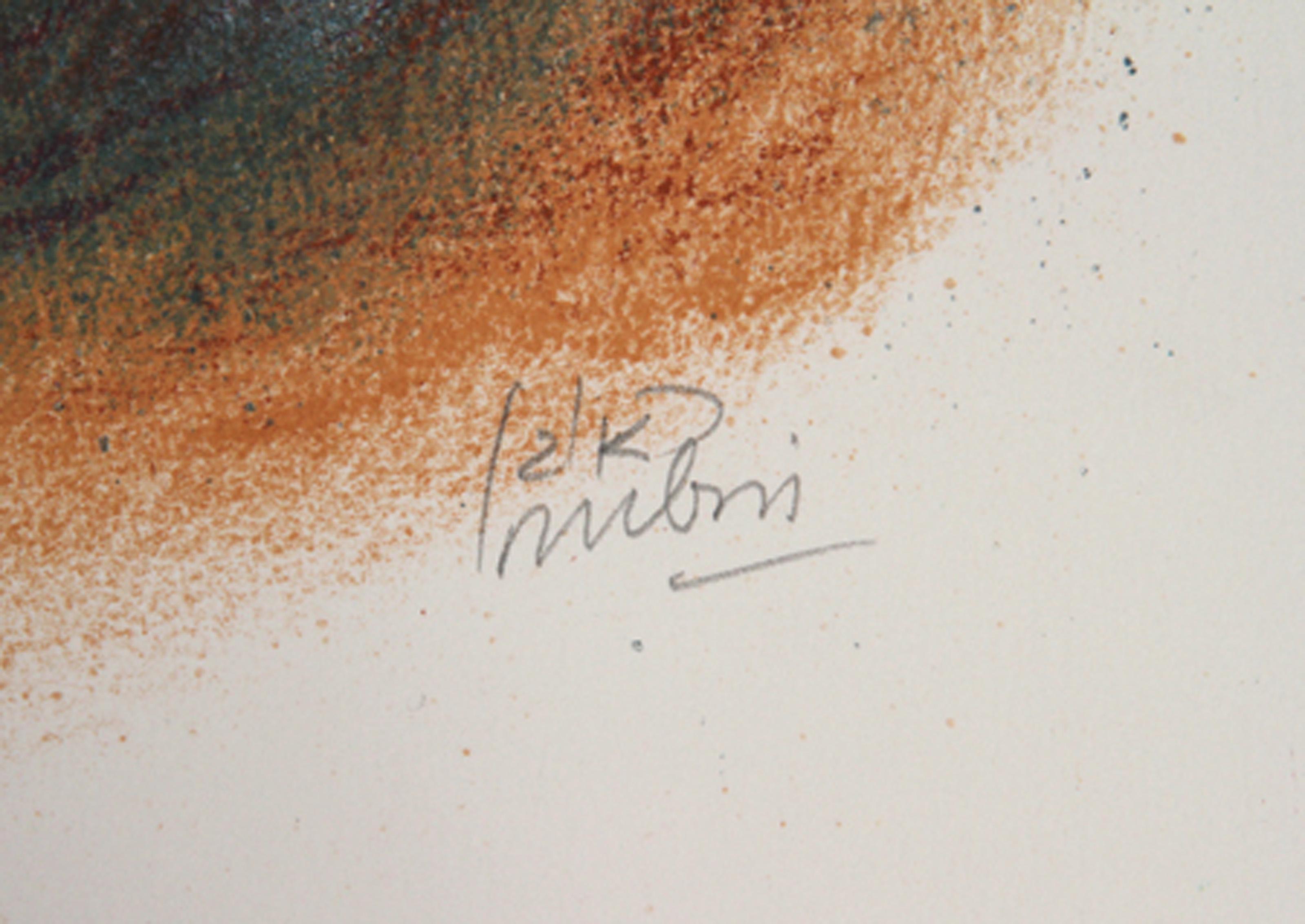 III da Visioni della Bibbia, litografia moderna di Reuven Rubin in vendita 1