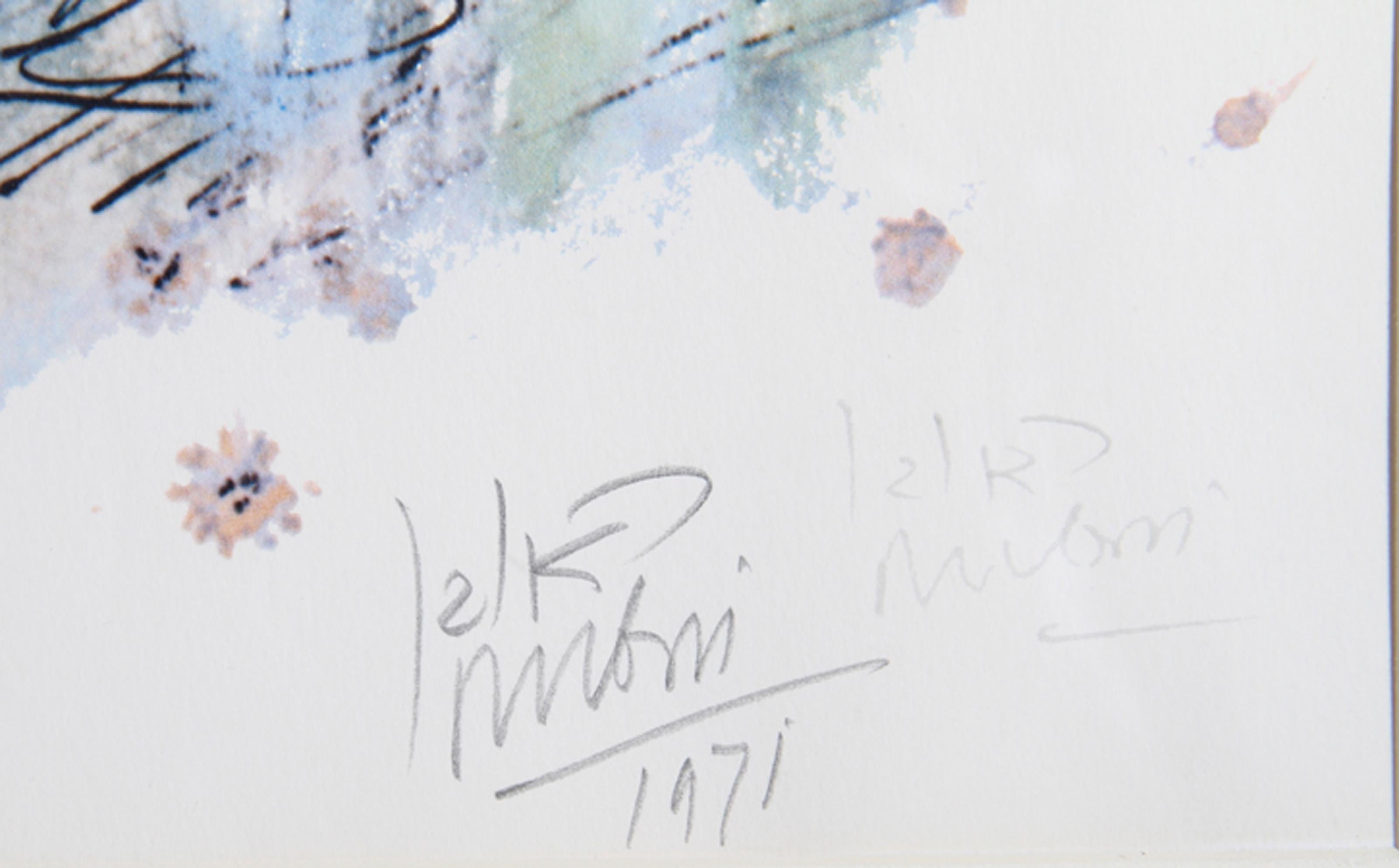 King David, Modern Poster by Reuven Rubin For Sale 1