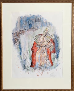 El rey David, cartel moderno de Reuven Rubin