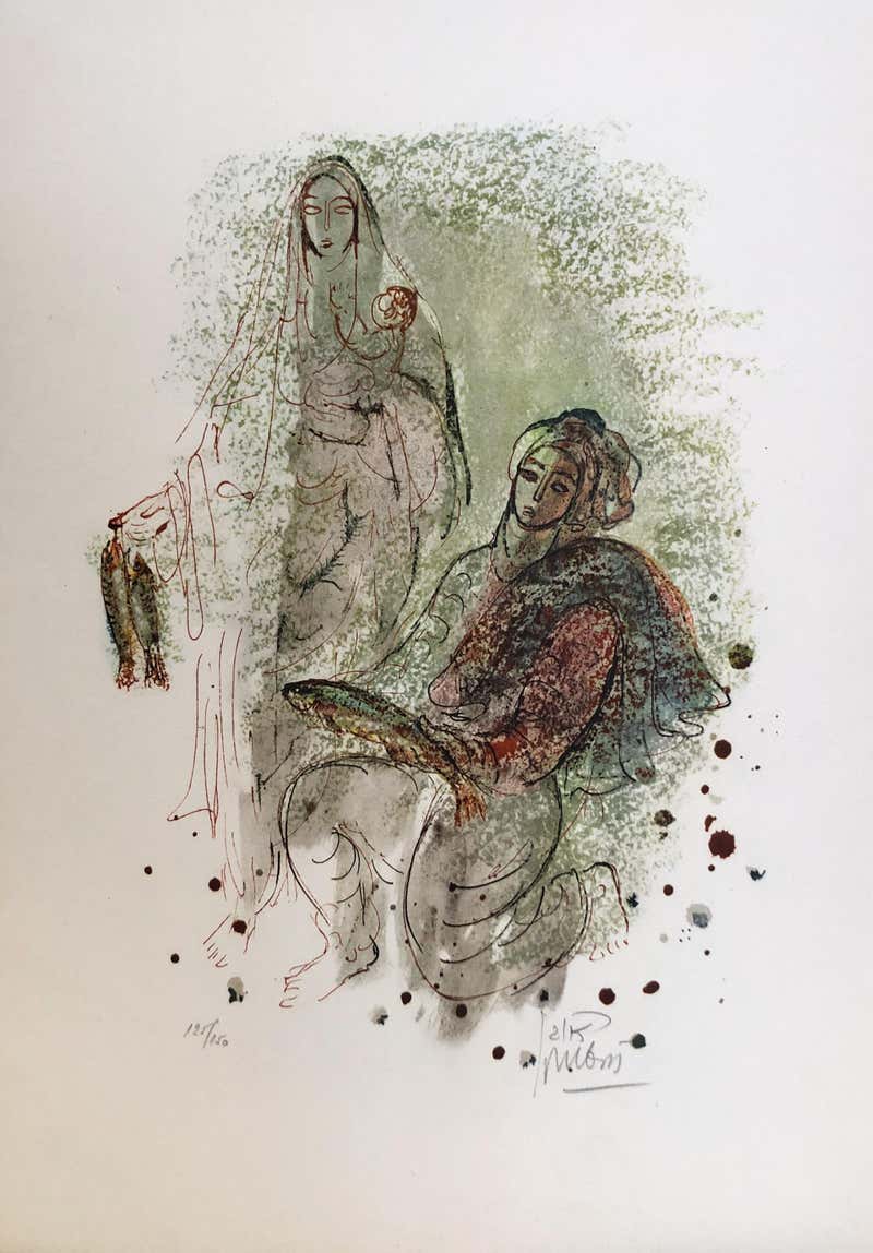 Reuven Rubin - King David