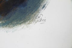 V from Visions of the Bible, Modern Lithograph by Reuven Rubin