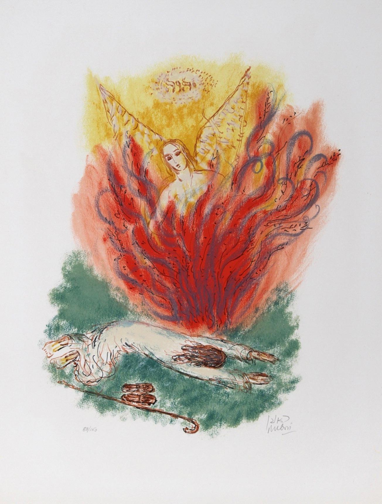 VI da Visioni della Bibbia - Print di Reuven Rubin