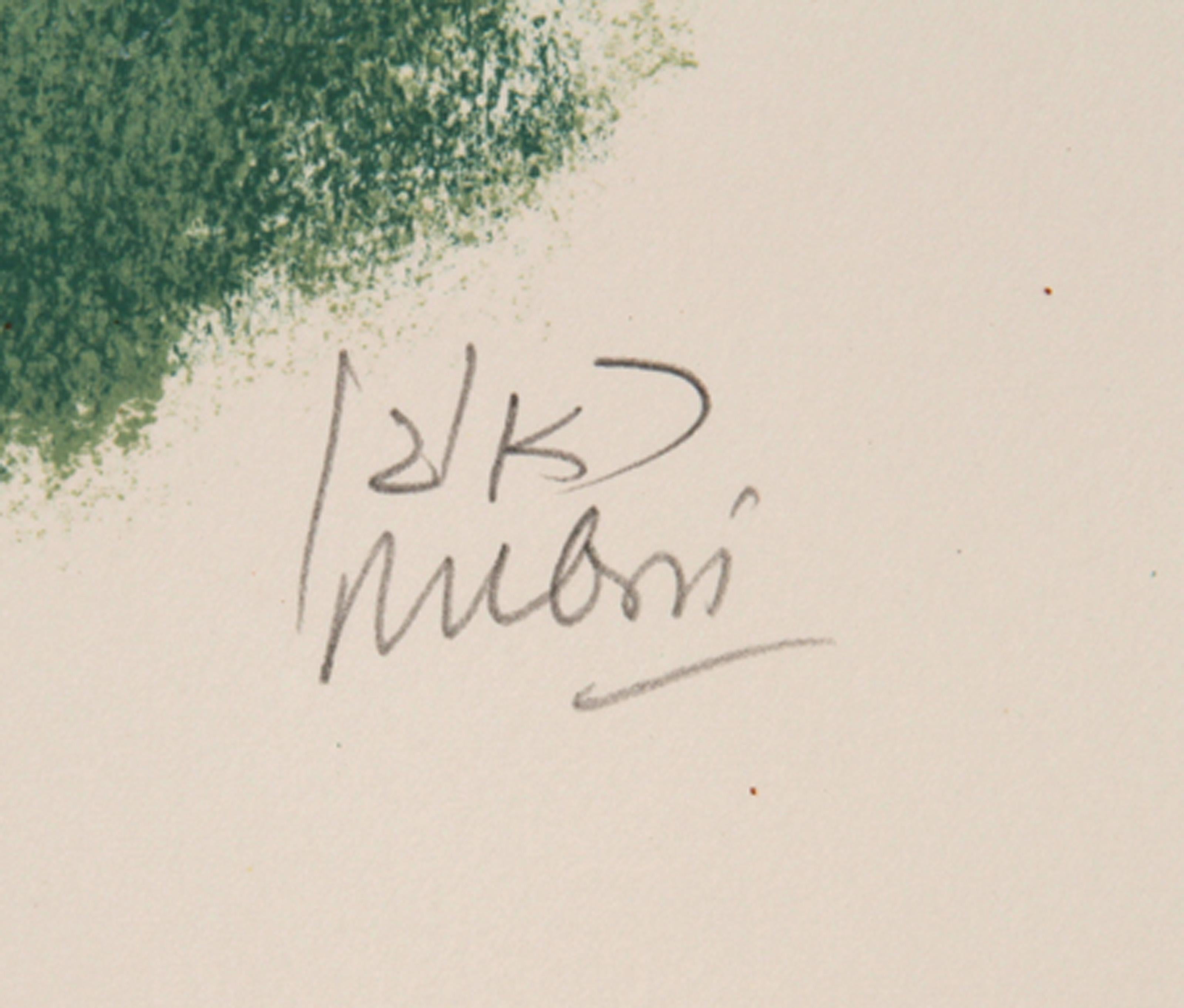VI de Visiones de la Biblia, Litografía moderna de Reuven Rubin en venta 2
