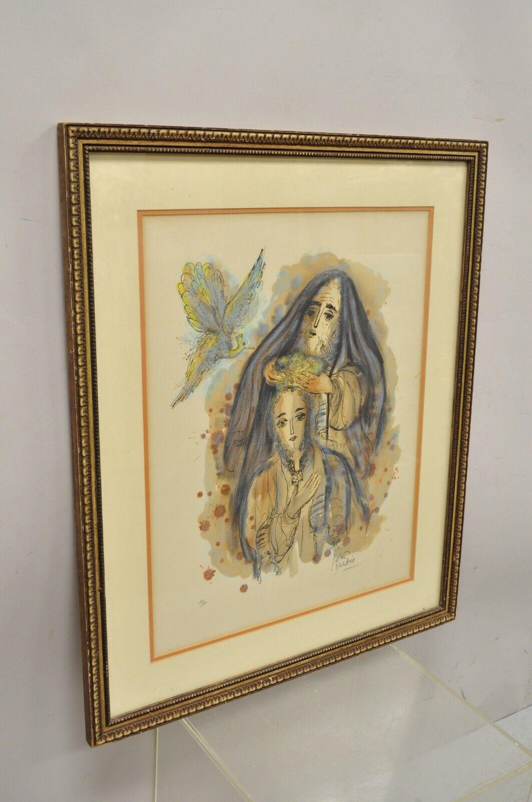 Reuven Rubin Story of David 1971 Signed and Numbered Lithograph Print 'a' For Sale 1