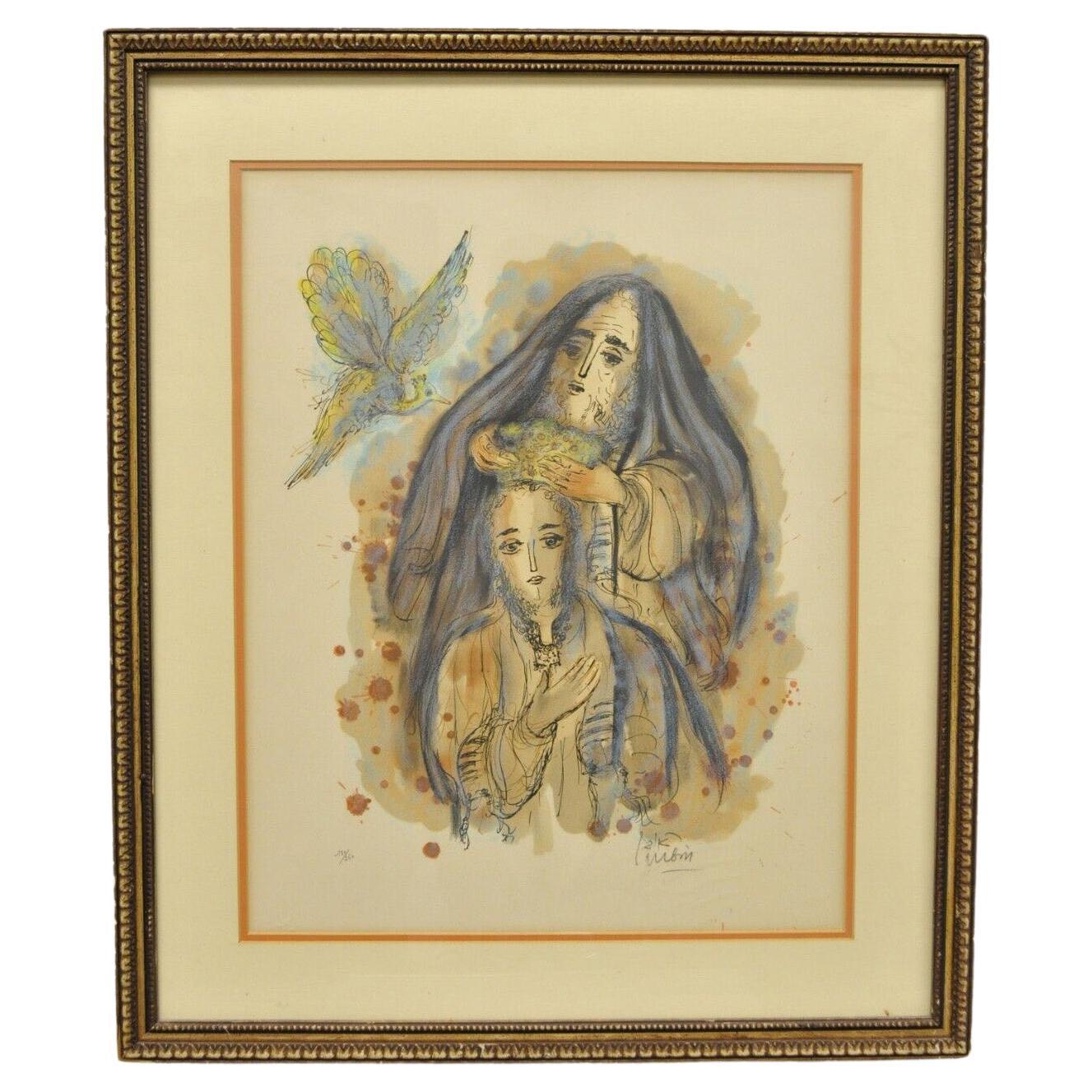 Reuven Rubin Story of David 1971 Stampa litografica 'a' firmata e numerata